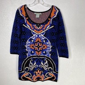 Anthropologie Flying Tomato Women Sz L Sweater Dress